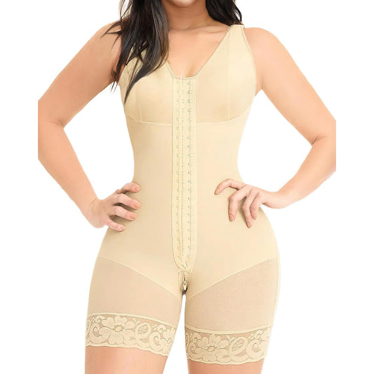 Body Shaper for Women Tummy Control Butt Lifter Seamless Shapewear Bodysuit