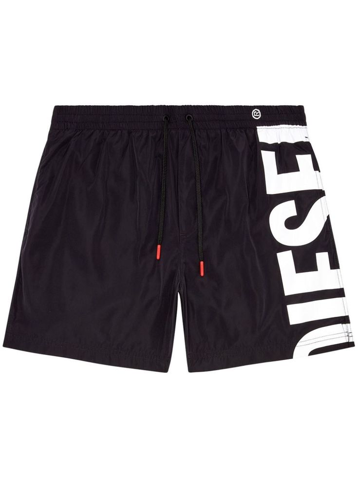 Diesel Beach Shorts with Small Logo
